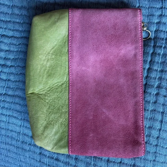 Purple and Green Women's Bag - Picture 6 of 8